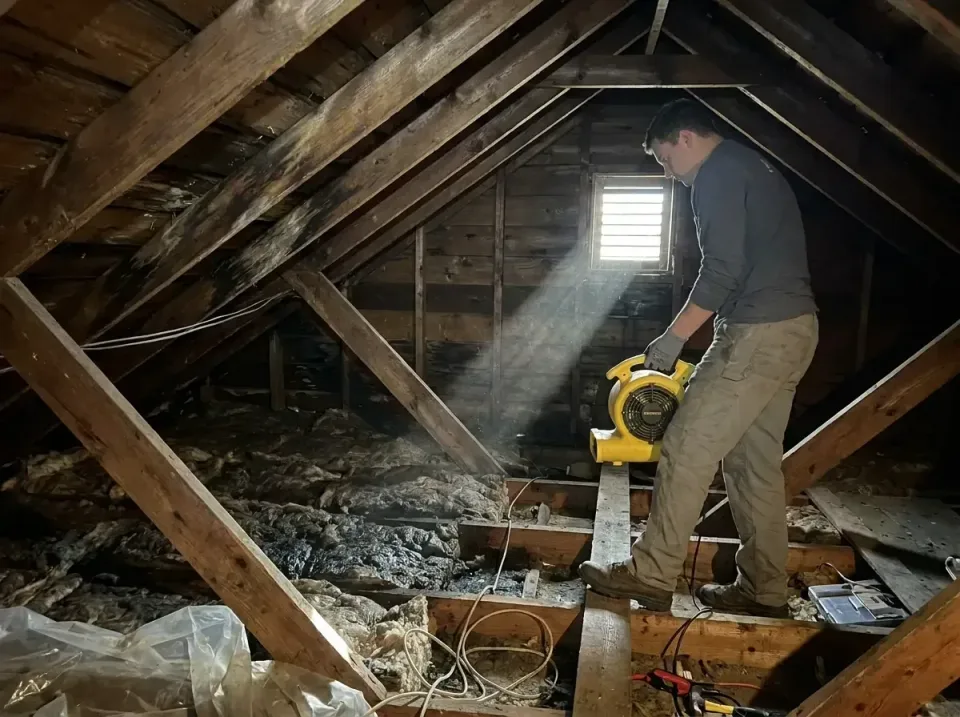 attic-water-damage-drying-proc-007 — frequently asked questions, Emergency Water Extraction & 24/7 Flood Response in Dyer, IN